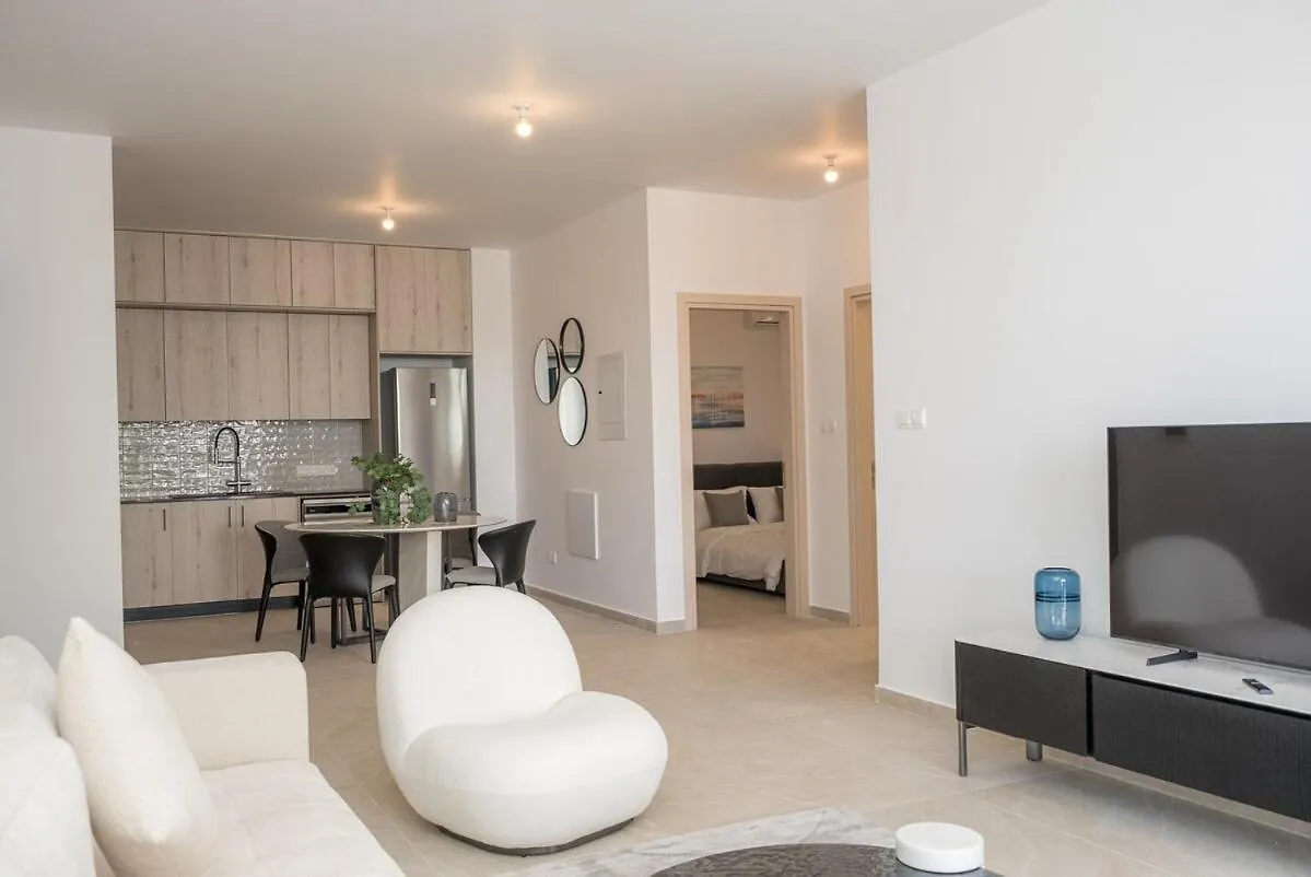 Apartment Kalamon Luxury Suite 202 With Pool Larnaca Cyprus